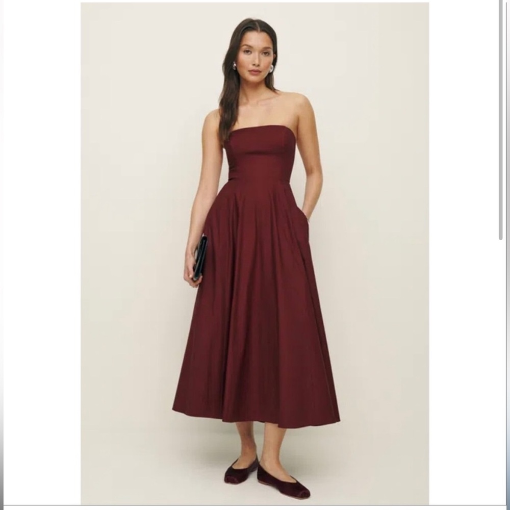 Reformation Dress in Chianti